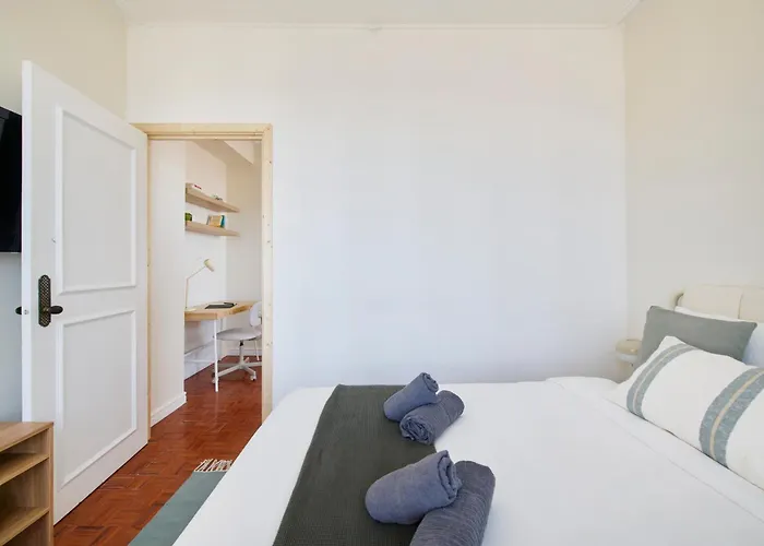 Apartament Bright In Saldanha Lizbona